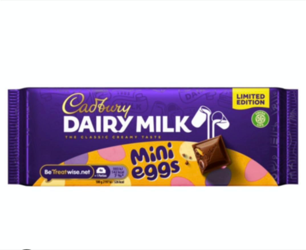 Mini egg dairy milk