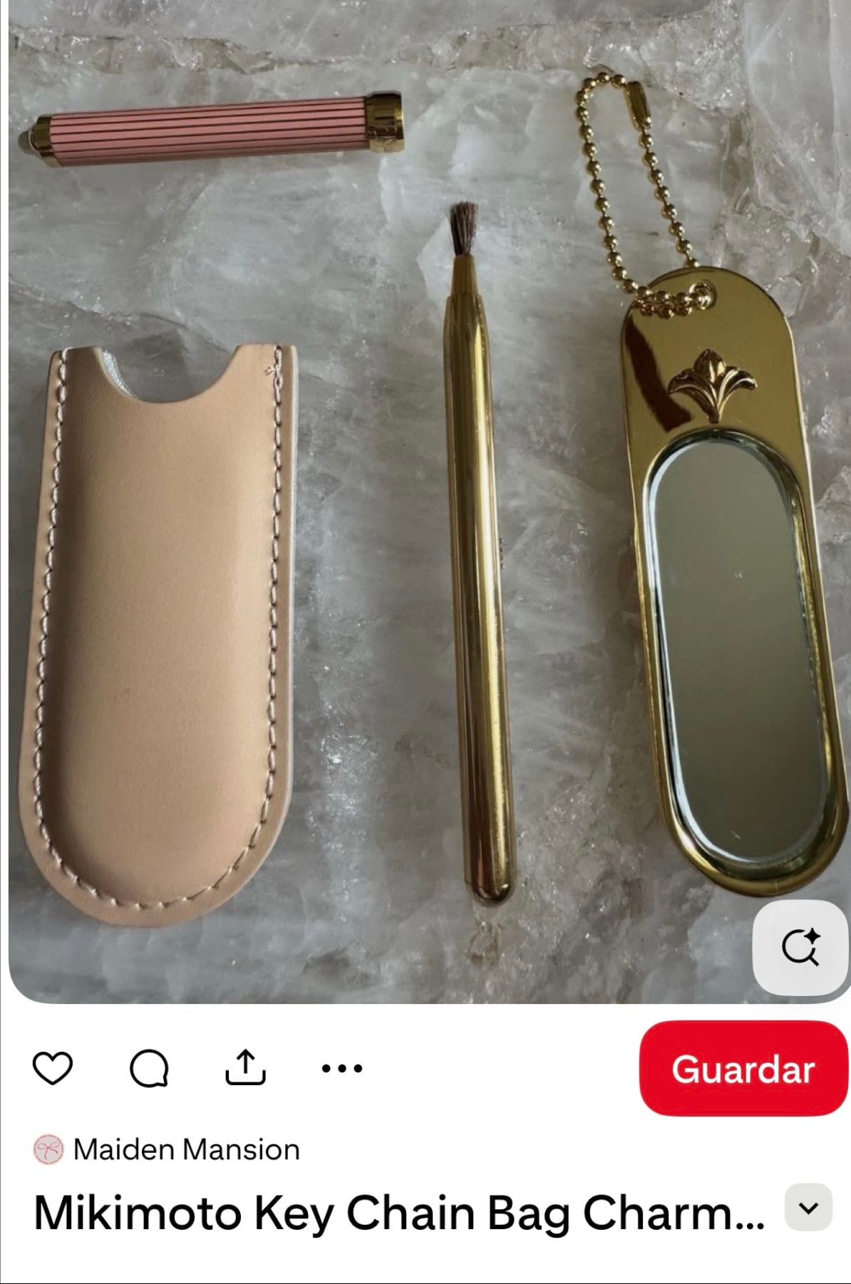 Mikimoto Keychain