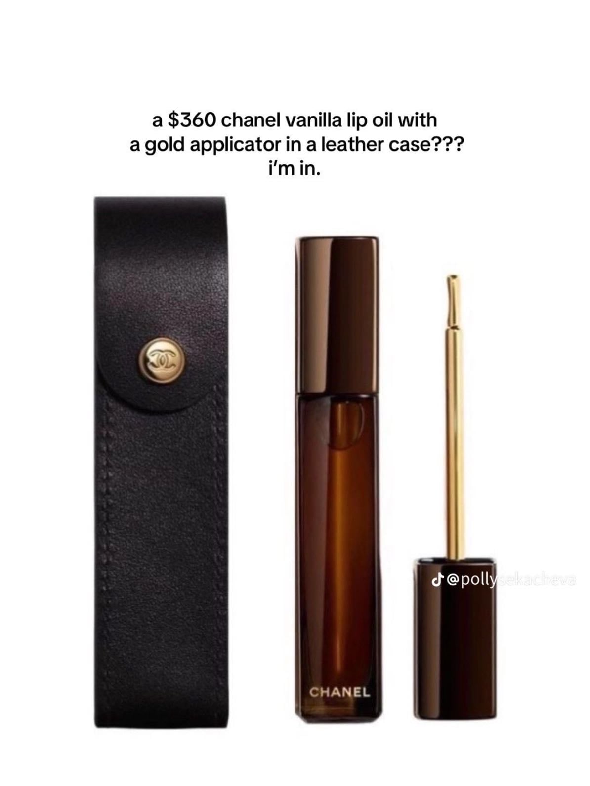 Chanel lip oil