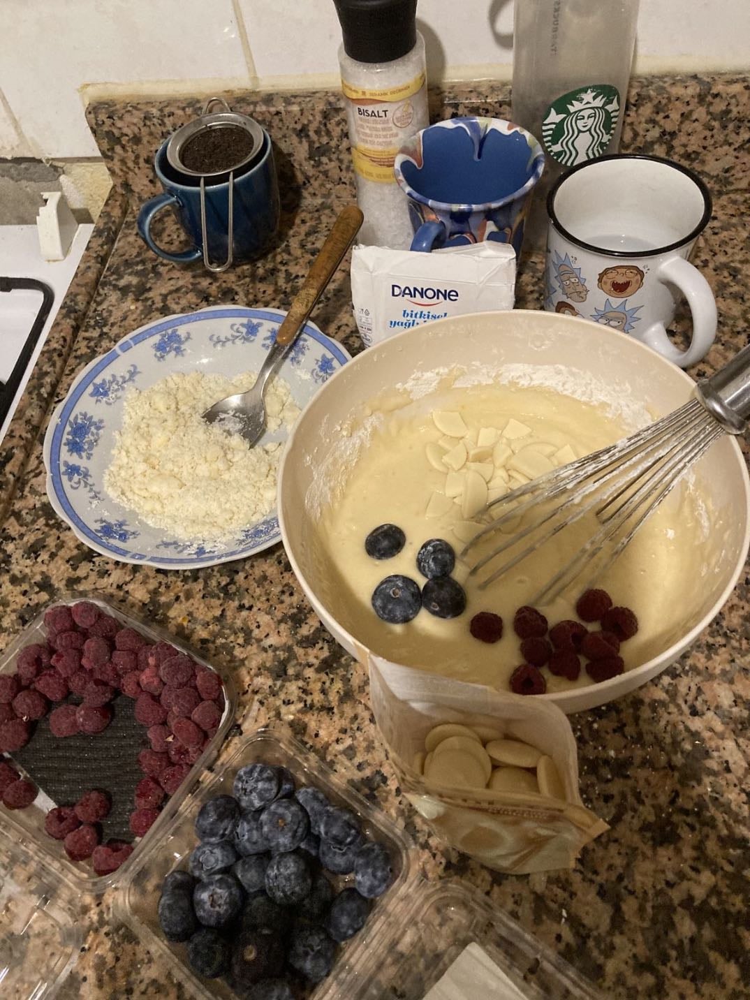 baking - i just enjoying the process and who doesn't like pastries?
