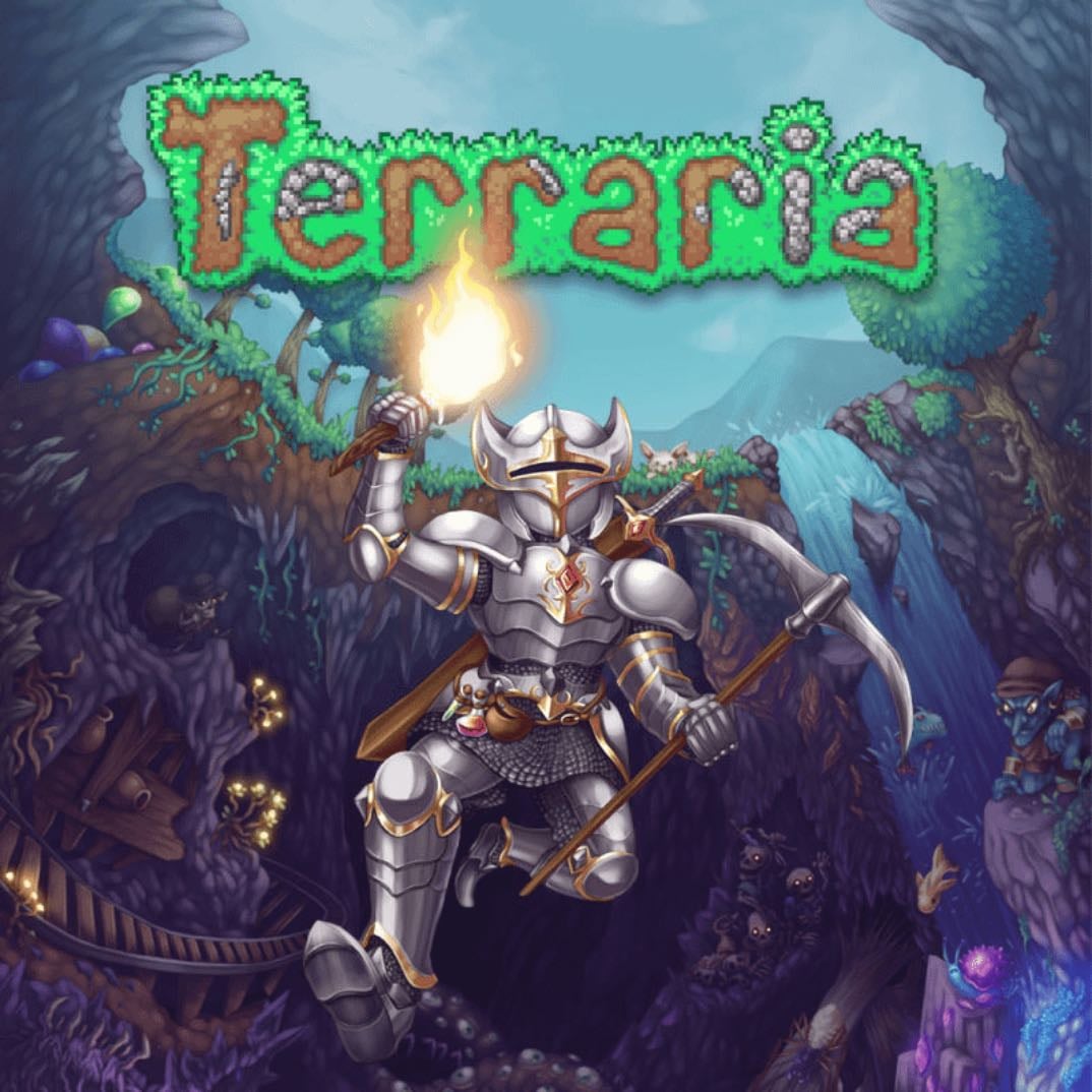 Terraria - Android · Google Stadia · iOS · Linux · Mac · Nintendo 3DS · Nintendo Switch · PC (Microsoft Windows) · PlayStation 3 · PlayStation 4 · PlayStation Vita · Wii U · Windows Phone · Xbox 360 · Xbox One