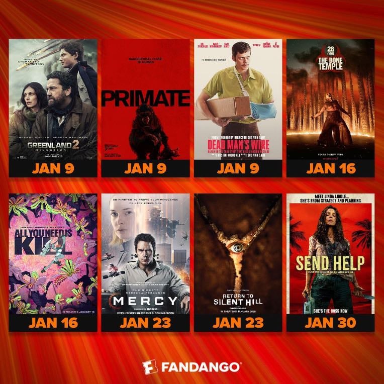 Film releases in january 2026