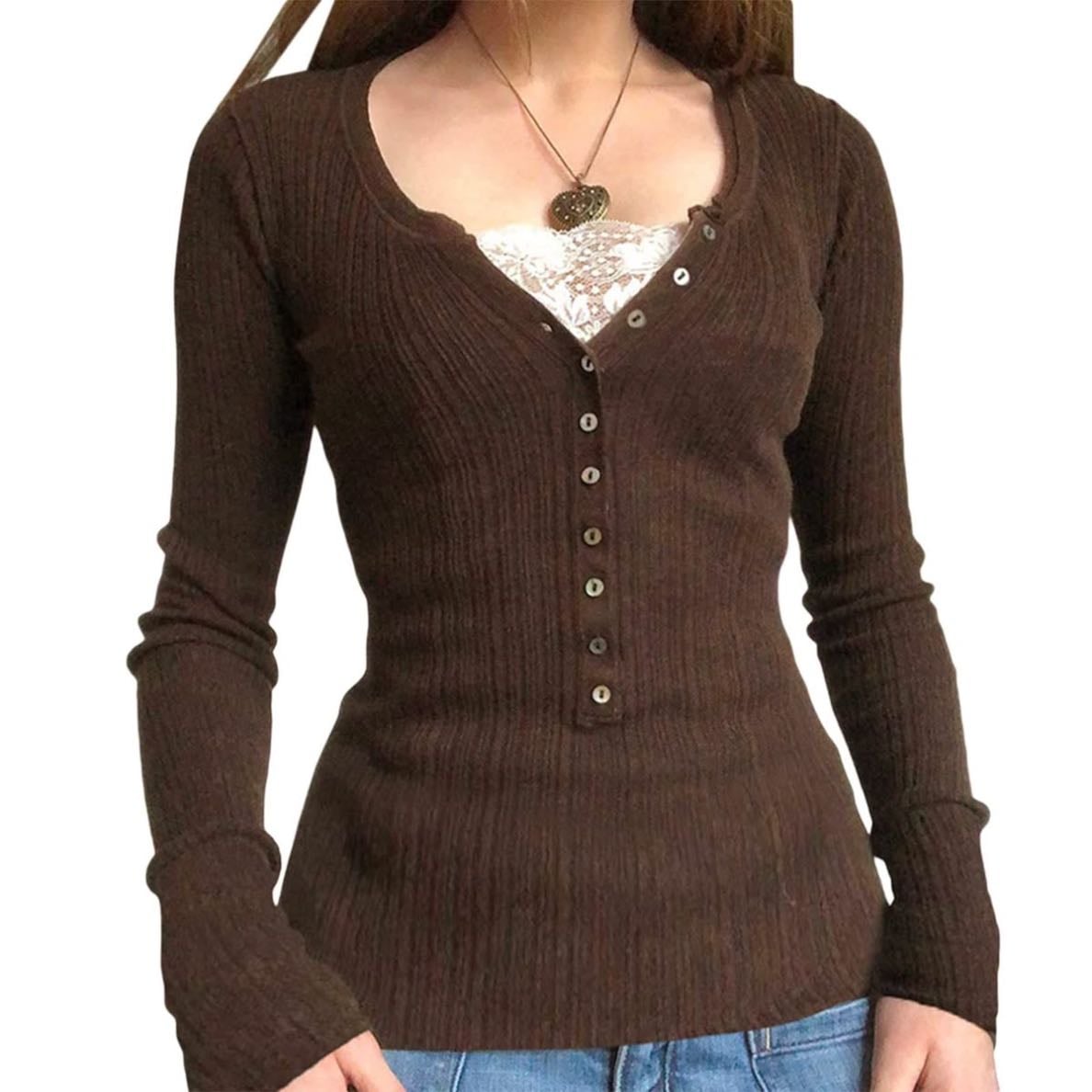 Henley top.