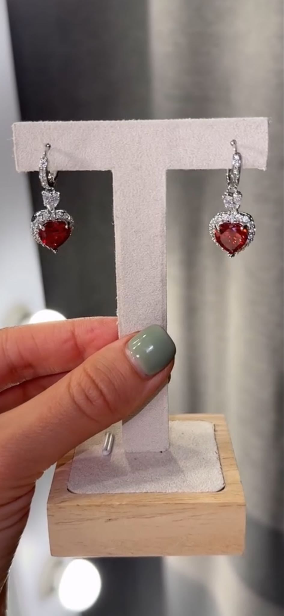 Earrings.