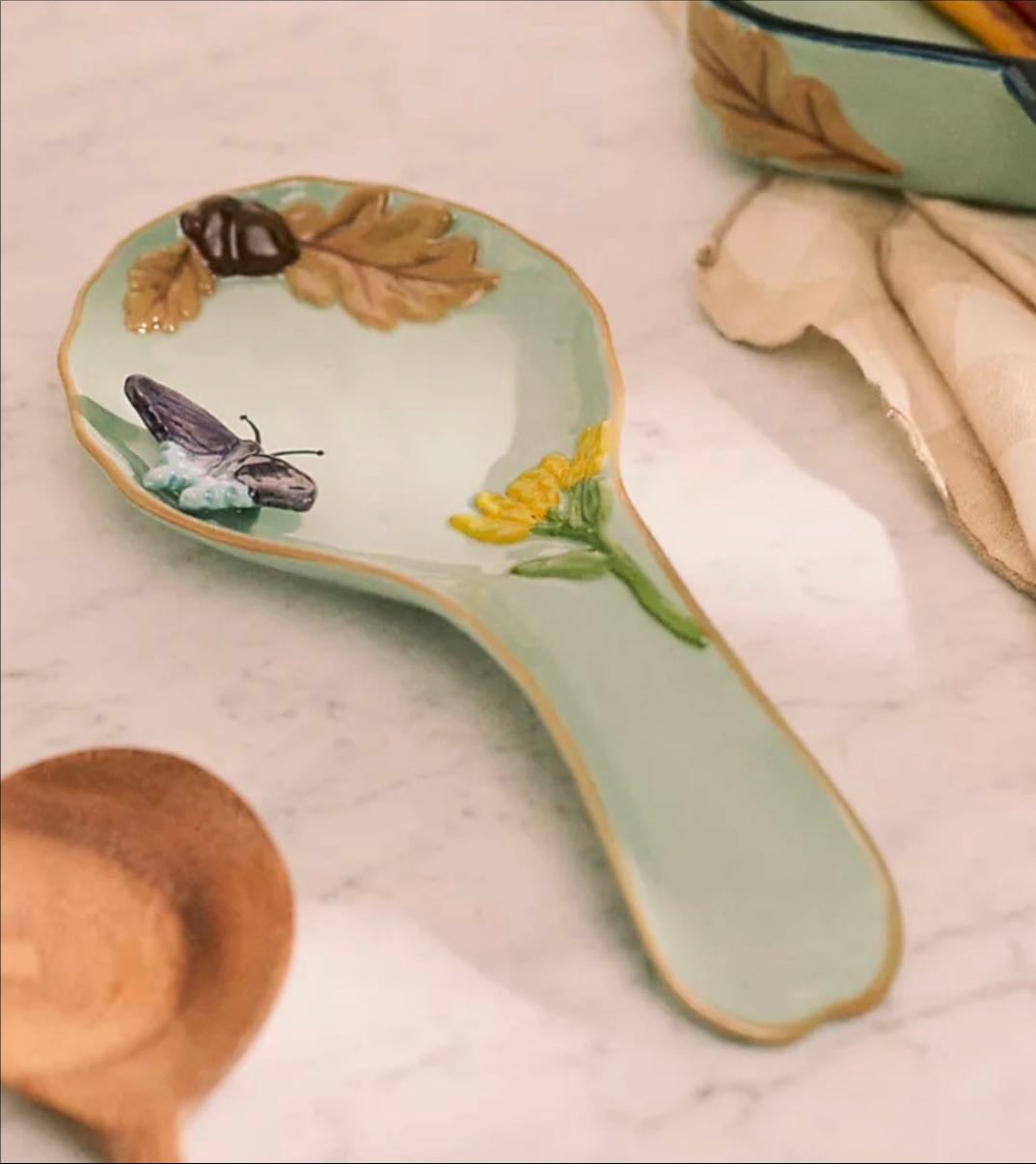 The Fay Icon Stoneware Spoon Rest (Fall Edition) - ANTHROPOLOGIE