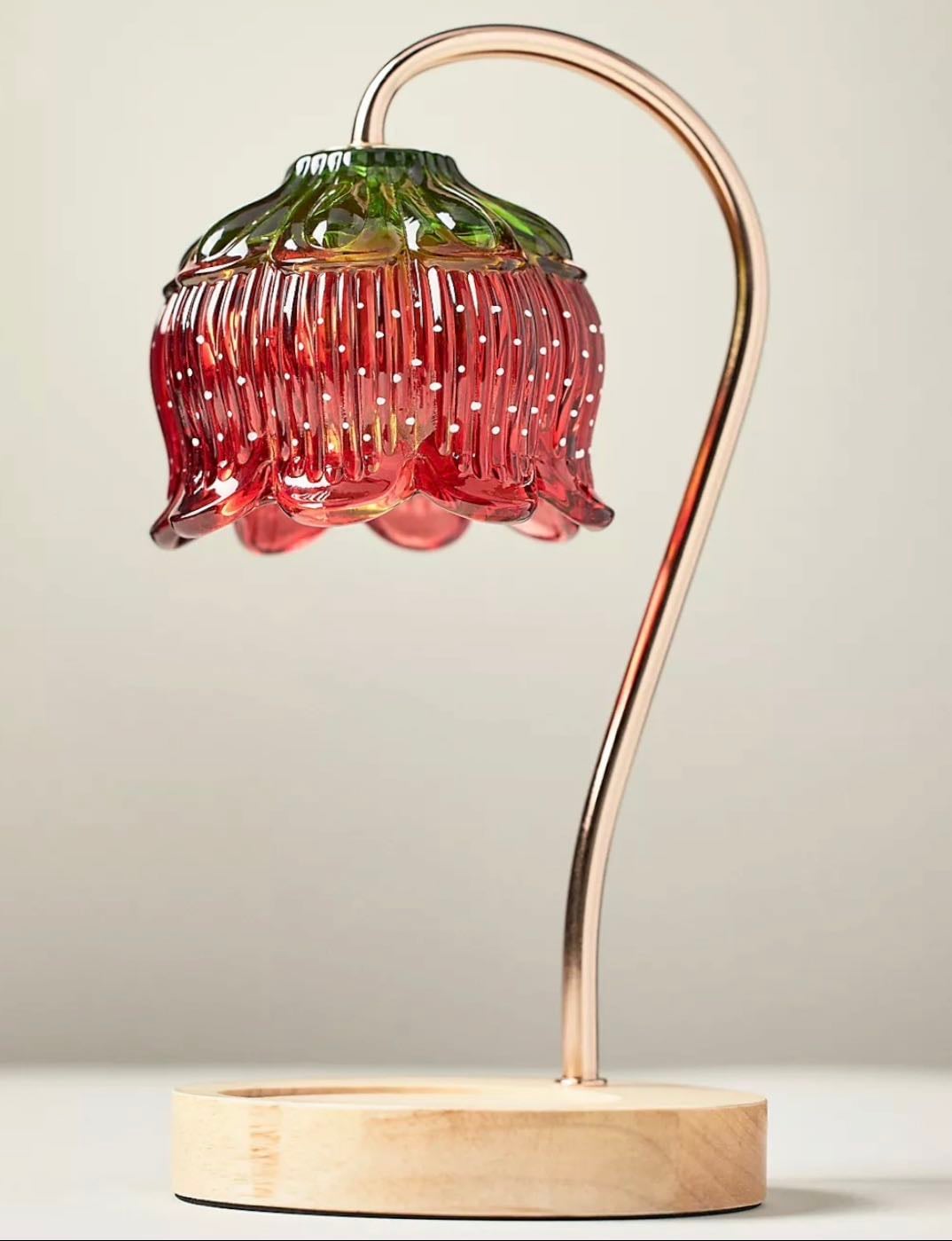 Strawberry Candle Warmer Lamp - ANTHROPOLOGIE