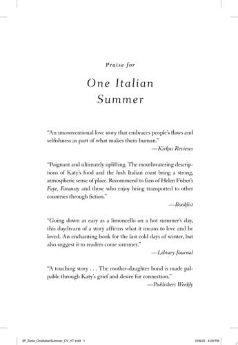 One Italian Summer A Novel - Rebecca Serle · 2023