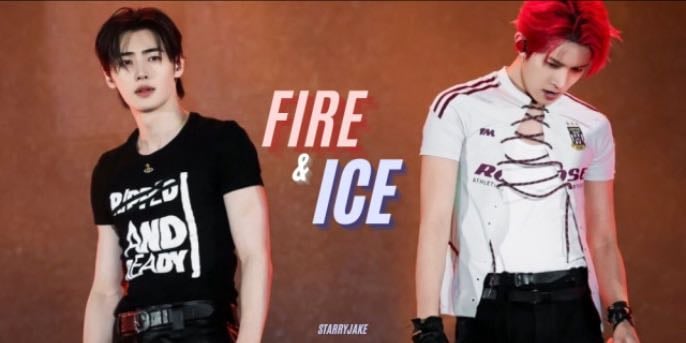 fire & ice — starryjake - hee x reader x hoon