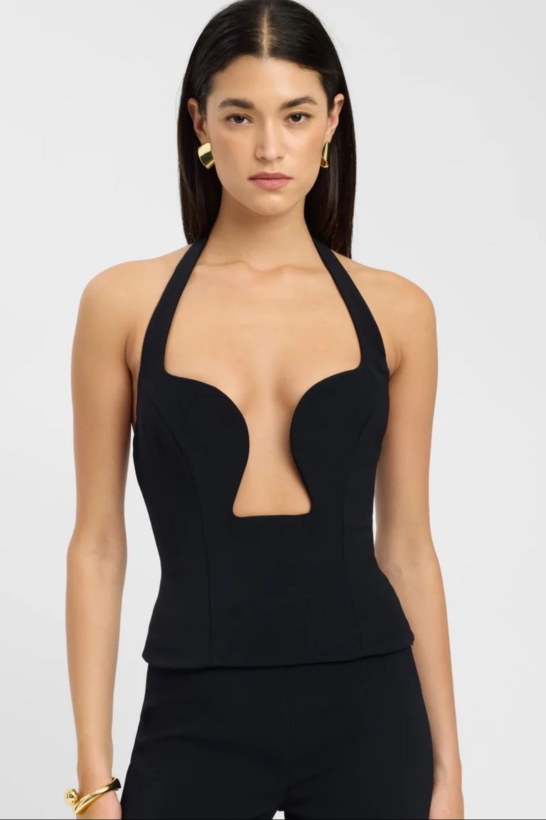 Kookai alto low cut top - $140