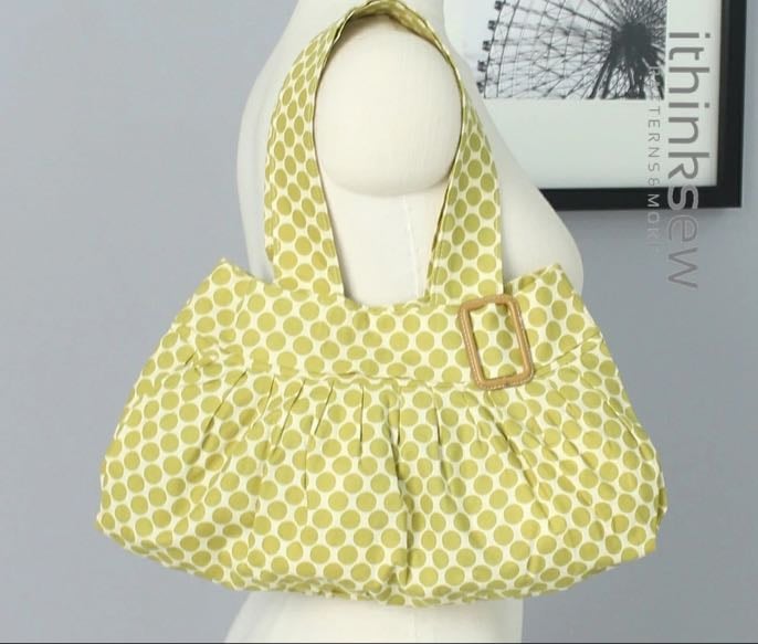 Katie Pleats Bag PDF Sewing Pattern