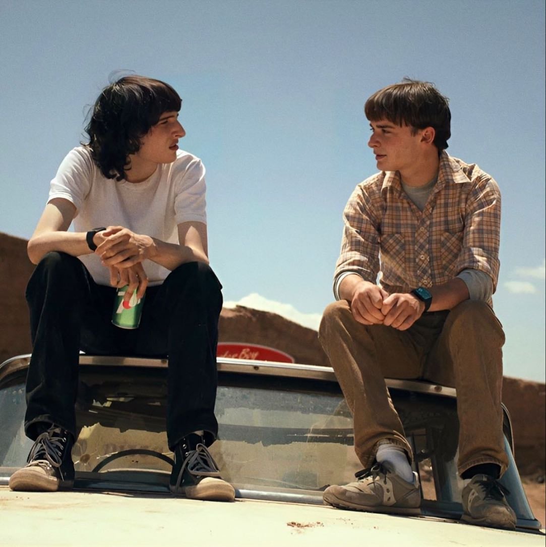 will x mike - stranger things