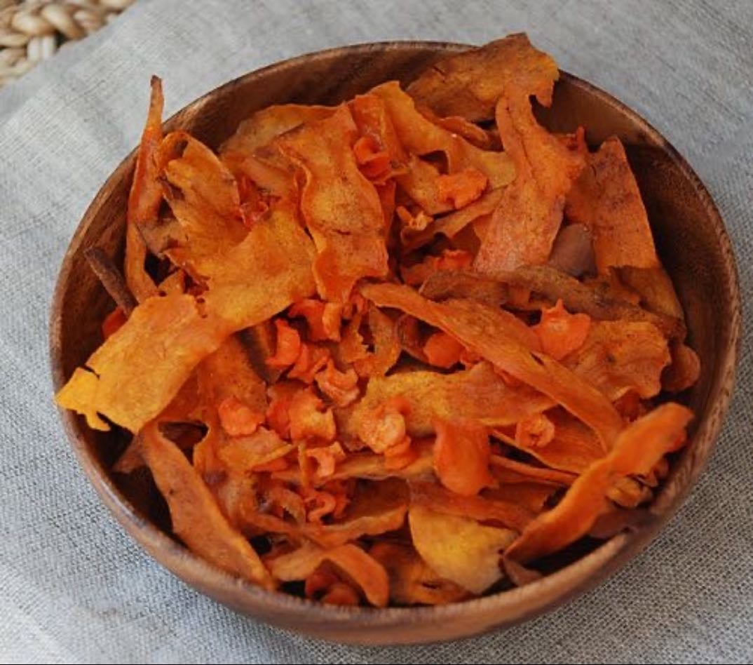 Chips de zanahoria