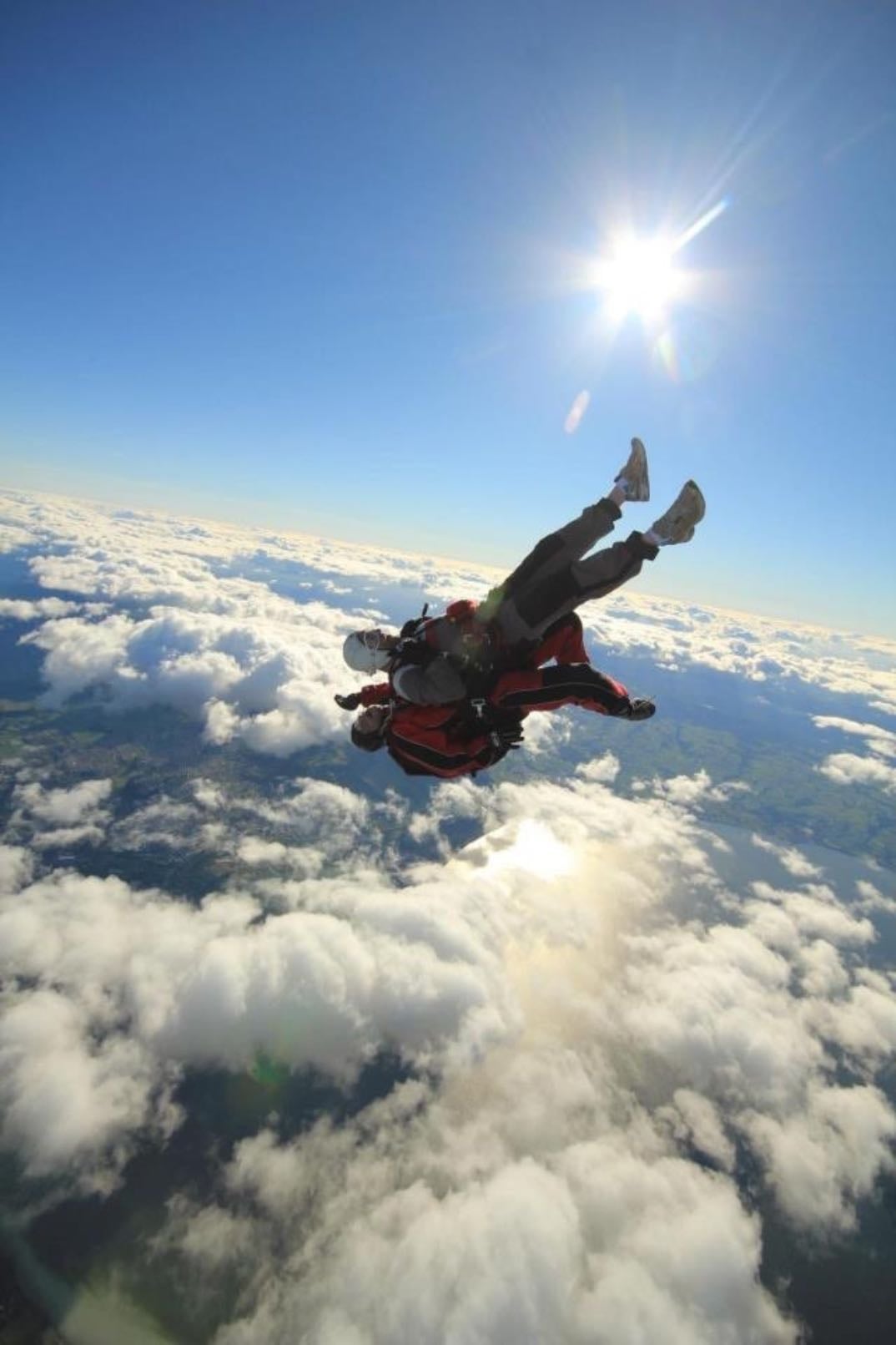 jump off a plane