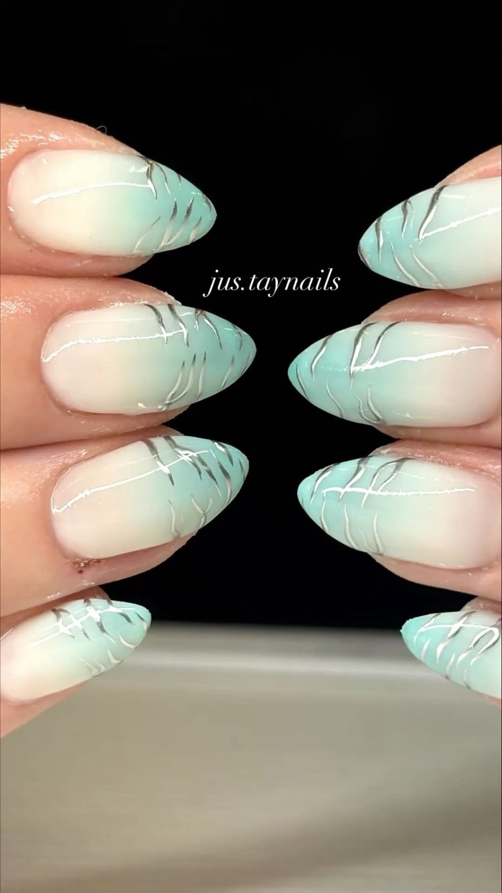 teal zebra