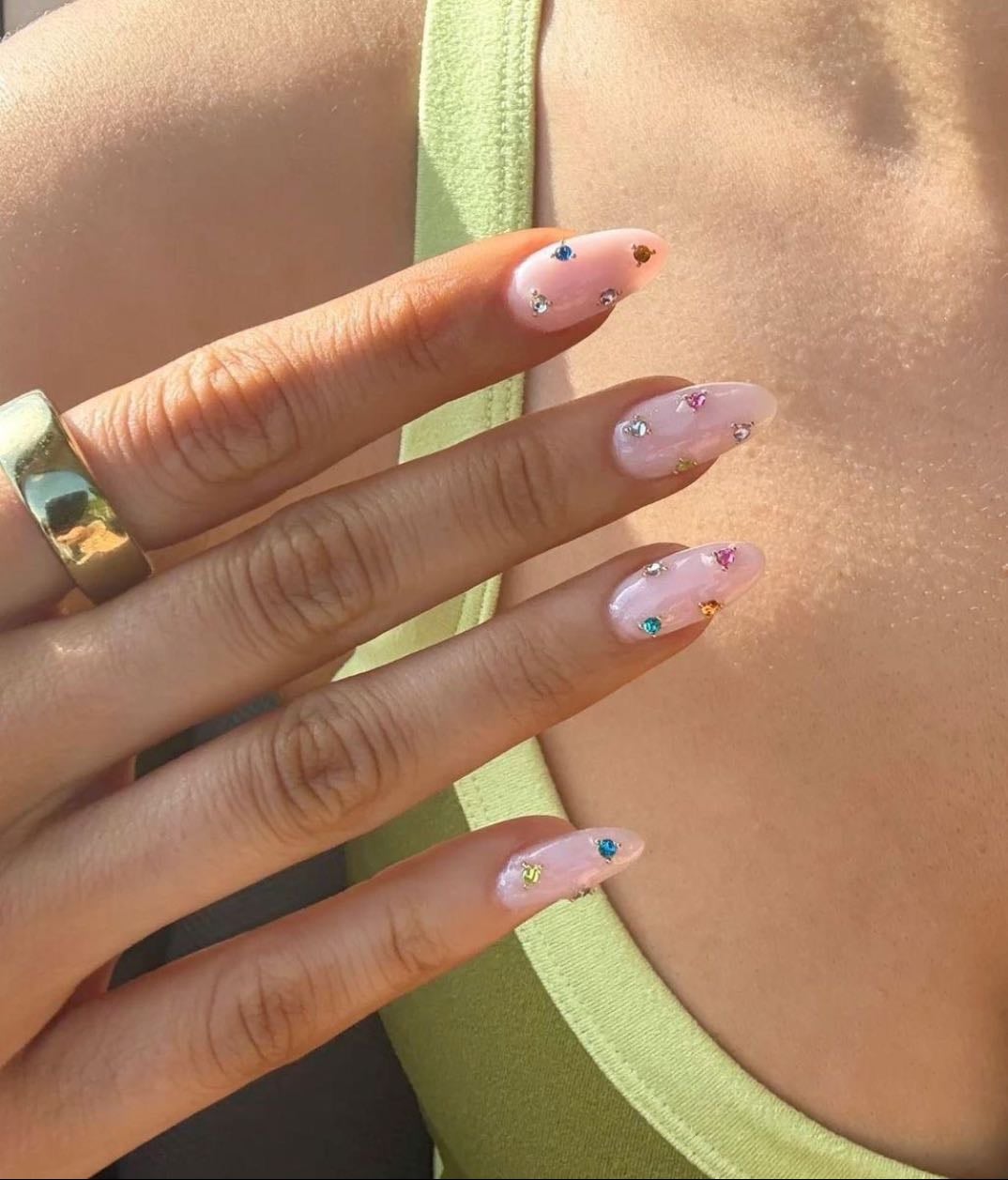 jewel nails