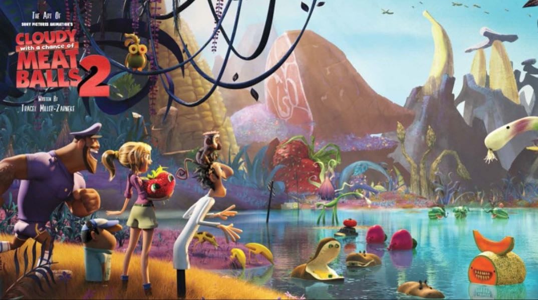 The Art Of Cloudy With A Chance Of Meatballs 2
