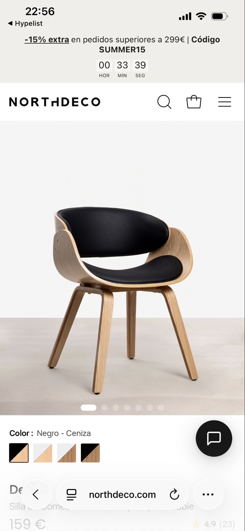 Silla comedor - North deco