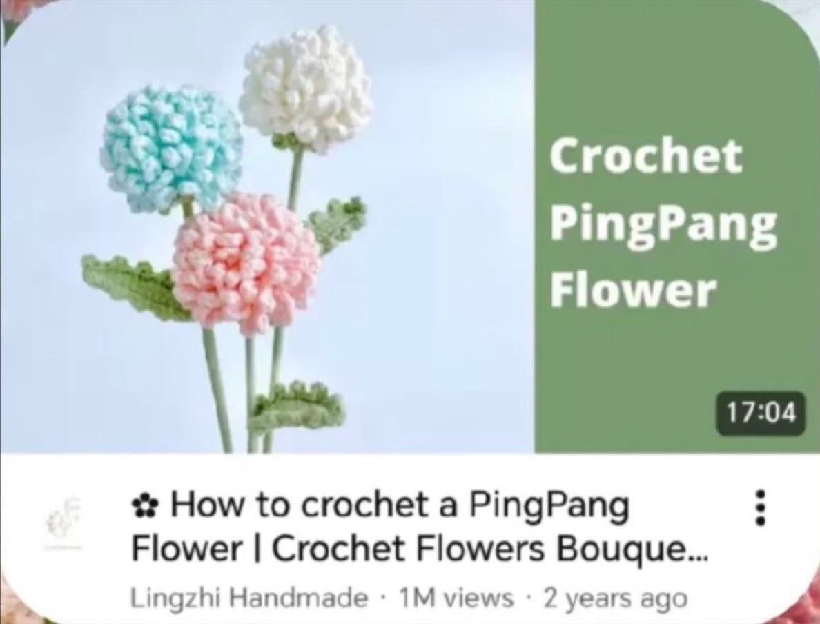 Ping Pang Flower