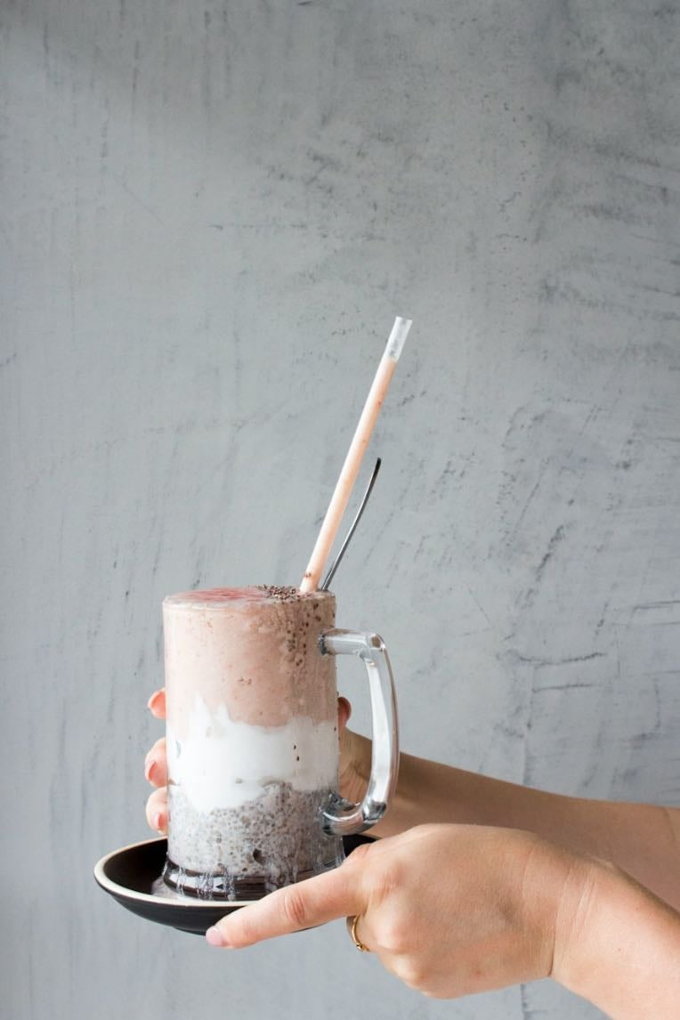 hailey bieber smoothie